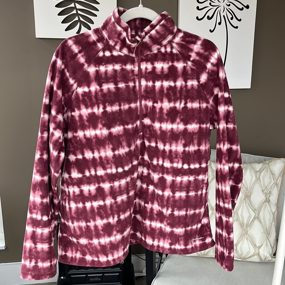 Eddie Bauer Tie Dye Fleece Size XL